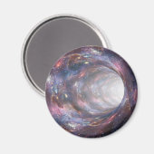Ruimtemoorgat Nebula Optische illusie Magneet (Voorkant / Achterkant)