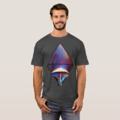 Ruimtemushroom T-shirt (Voorkant volledig)