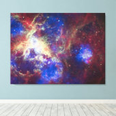 ruimtenevel canvas afdruk (Insitu (Houten vloer))