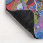 Ruimteoctopus, abstract muismat (Hoek)