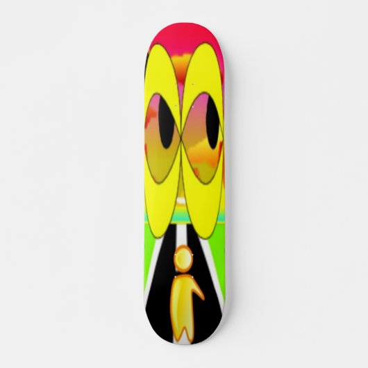 Ruimteogen Skateboard (Voorkant)