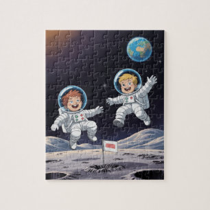 Ruimteonderzoekers Puzzel