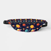 Ruimteontwerp Print Cut Sew Fanny Pack Heuptasje (Voorkant)