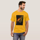 ruimteontwerp van astronaut shirt geek t-shirt (Voorkant volledig)
