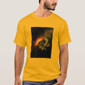  ruimteontwerp van astronaut shirt geek t-shirt (Voorkant)