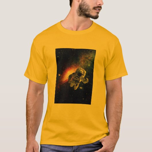 ruimteontwerp van astronaut shirt geek t-shirt (Voorkant)