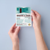 Ruimteontwerp, venster- en deuropening Fitter Comp Flyer (Hand)