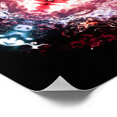 Ruimteorganisch portaal v1 - patroonpareidolia poster (Hoek)