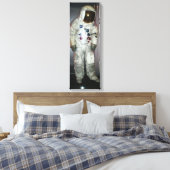 Ruimtepak van de NASA Canvas Afdruk (Insitu (Slaapkamer))