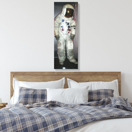 Ruimtepak van de NASA Canvas Afdruk (Insitu (Slaapkamer))