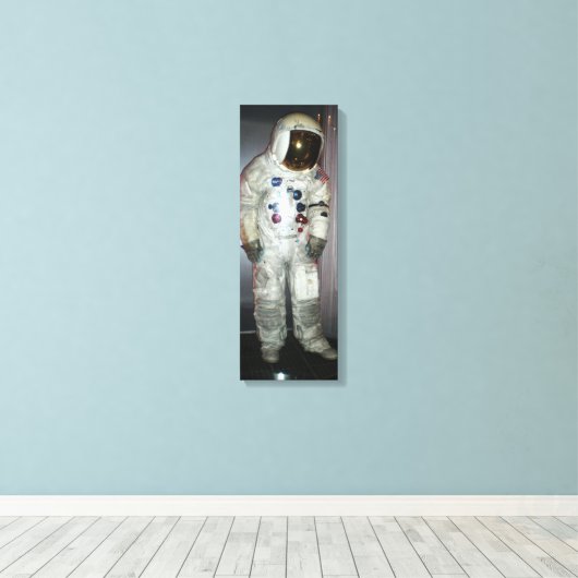 Ruimtepak van de NASA Canvas Afdruk (Insitu (Houten vloer))