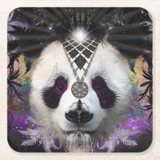 RUIMTEPANDA-ONDERZETTERS KARTONNEN ONDERZETTERS