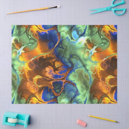 ruimtepapier voor fractale weefsels tissuepapier (Craft)