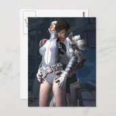 ruimteparen briefkaart (Voorkant / Achterkant)