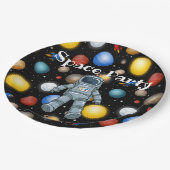 ruimtepartij papieren bordje (Gekanteld)