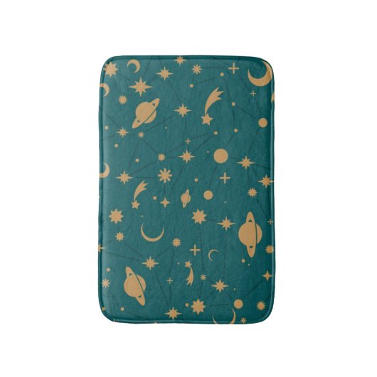 Ruimtepatroon Badmat (Voorkant Verticaal)