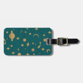 Ruimtepatroon Bagagelabel (Voorkant horizontaal)