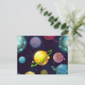 Ruimtepatroon Briefkaart (Staand voorkant)