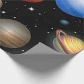 Ruimtepatroon Cadeaupapier (Hoek)