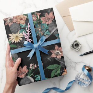 Ruimtepatroon cadeaupapier