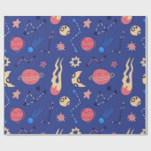 Ruimtepatroon Cadeaupapier (Vlak)