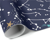 Ruimtepatroon cadeaupapier (Rol Hoek)