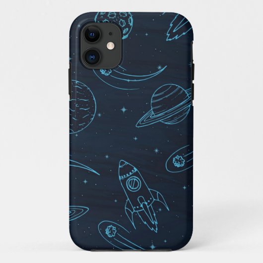 Ruimtepatroon Case-Mate iPhone Case (Achterkant)