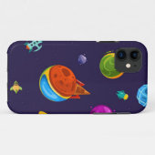 Ruimtepatroon Case-Mate iPhone Case (Achterkant (horizontaal))