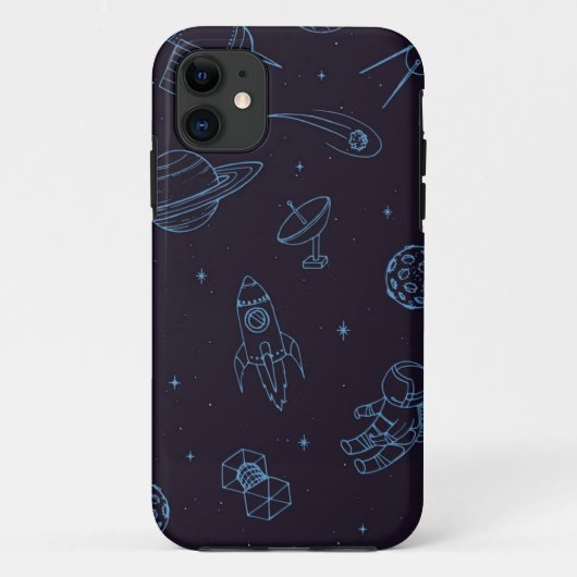 Ruimtepatroon Case-Mate iPhone Case (Achterkant)