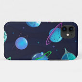 Ruimtepatroon Case-Mate iPhone Case (Achterkant (horizontaal))
