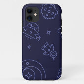 Ruimtepatroon Case-Mate iPhone Case (Achterkant)