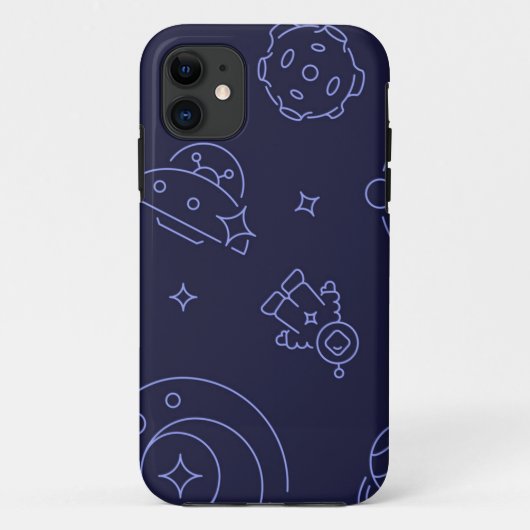 Ruimtepatroon Case-Mate iPhone Case (Achterkant)