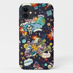 Ruimtepatroon Case-Mate iPhone Case
