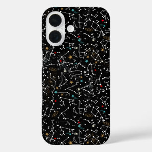 Ruimtepatroon iPhone 16 hoesje