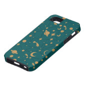 Ruimtepatroon Case-Mate iPhone Case (Onderkant)