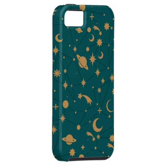 Ruimtepatroon Case-Mate iPhone Case (Back/Rechts)