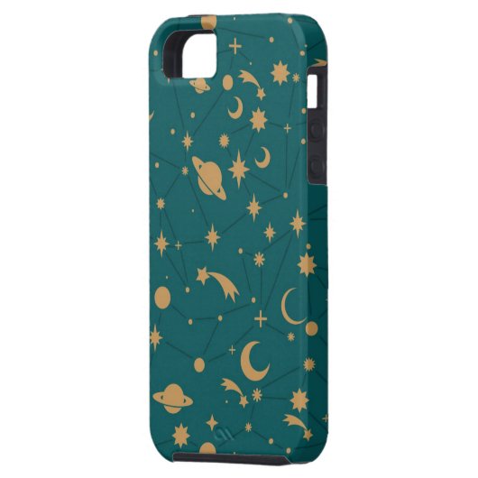 Ruimtepatroon Case-Mate iPhone Case (Achterkant Links)