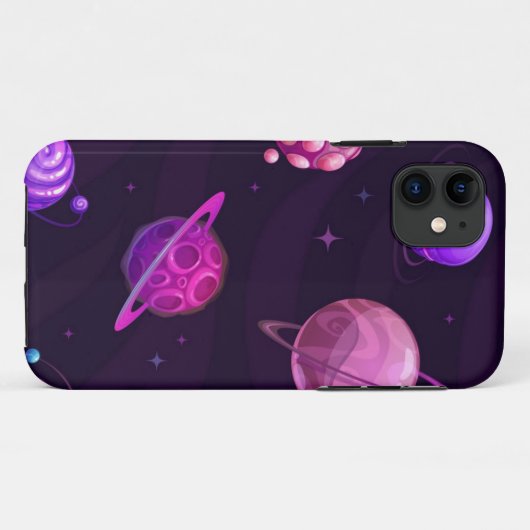 Ruimtepatroon Case-Mate iPhone Case (Achterkant (horizontaal))