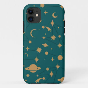 Ruimtepatroon iPhone 11 Hoesje