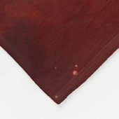 Ruimtepatroon Fleece Deken (Hoek)