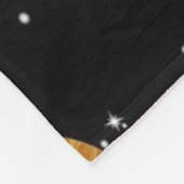 Ruimtepatroon Fleece Deken (Hoek)