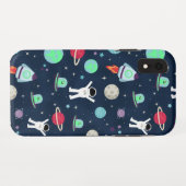 Ruimtepatroon illustratie Case-Mate iPhone case (Achterkant (horizontaal))