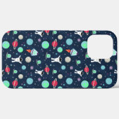 Ruimtepatroon illustratie Case-Mate iPhone case (Achterkant (horizontaal))