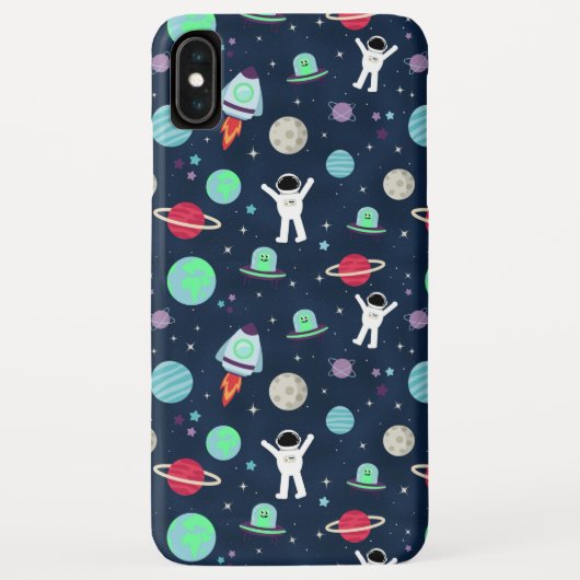 Ruimtepatroon illustratie Case-Mate iPhone case (Achterkant)