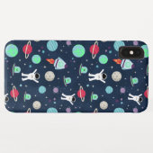 Ruimtepatroon illustratie Case-Mate iPhone case (Achterkant (horizontaal))