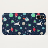 Ruimtepatroon illustratie Case-Mate iPhone case (Achterkant (horizontaal))