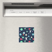 Ruimtepatroon illustratie magneet (Insitu (Vaatwasser))