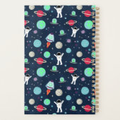 Ruimtepatroon illustratie planner (Achterkant)
