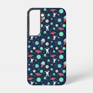 Ruimtepatroon illustratie samsung galaxy hoesje