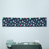 Ruimtepatroon illustratie spandoek (Beurs)